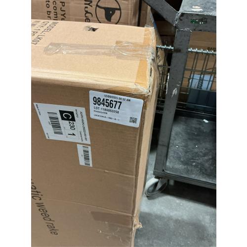 32 Aquatic Weed Rake, No Assembly Required, 8.6 Steel Rod Lake Weed Cutter, One-Piece Welding, Lake Weed Rake for Pond Beach Landscaping, Perfect Tie Hole, 30ft Thicker Rope and Net, Black.