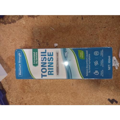 Tonsil Stone Mouthwash, Fresh Breath Oral Rinse for Tonsil Stone Removal and Prevention, Alcohol Free Mouth Wash Treatment Eliminates Bad Breath - Mint Flavor