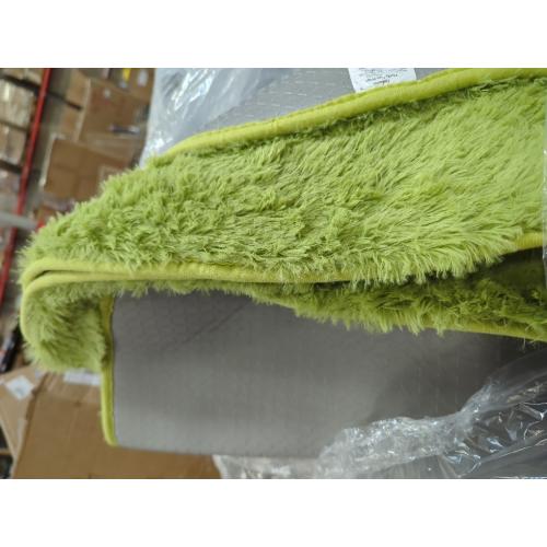 Ophanie Green Rug Grass Area Rugs for Bedroom, 4x6 Shag Fluffy Carpet, Fuzzy Furry Plush Soft Cute Kids Baby Girls Shaggy Bedside Indoor Floor Carpets for Teen Dorm Home Decor Aesthetic, Nursery