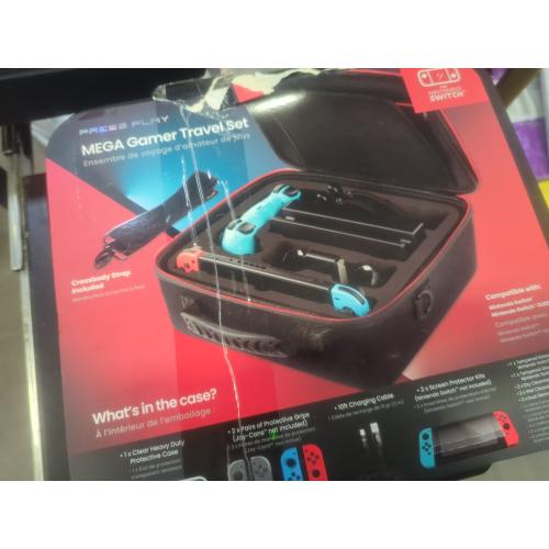 Press Play Mega Gamer Travel Set With Accessories