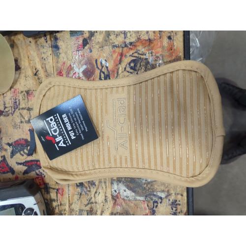 All-Clad Premium Pot Holder & Hot Pad: Heat Resistant to 500 Degrees - 100% Cotton, 10x6.25 Hot Pad for Kitchen and Barbeque, (2-Pack), Cappuccino