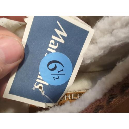 Size 6 1/2 Color Brown Skechers Womens Shindigs - Comfy HourMule