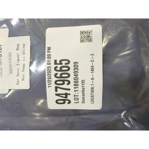 Car Seat Travel Bag Fits Chicco Keyfit 30, Uppababy Mesa, Nuna Pipa Lite, Padded Infant Gate Check Bag for Air Travel, Durable Carrier Bag with Side Pocket and Protective Feet, Extra Storage Bag.