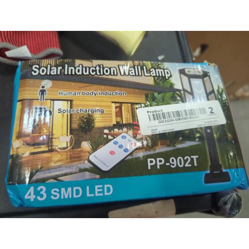 IMEISH Super Bright Jumbo Solar LED Lamp, 2023 New Solar Street Light with Remote, 3 Lighting Modes,Solar Flood Lights Outdoor ， IP65 Weatherproof Design for Garden Yard Parking Lot