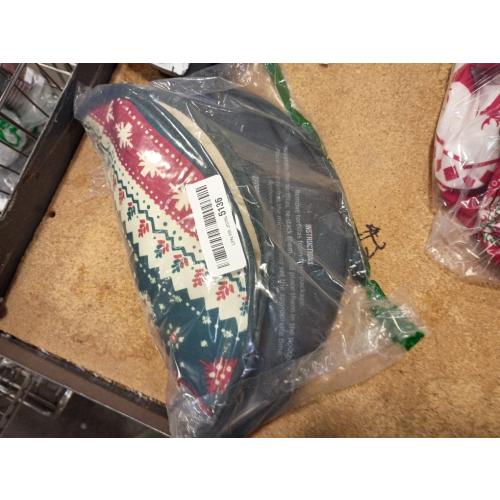 Sophix Tortilla Warmer Pouch - 12-Inch Large Size - This Thermal Insulated Fabric Holder Keeps Tortillas, Naan Bread, and Pizza Rolls Warm for up to One Hour (Christmas Design)