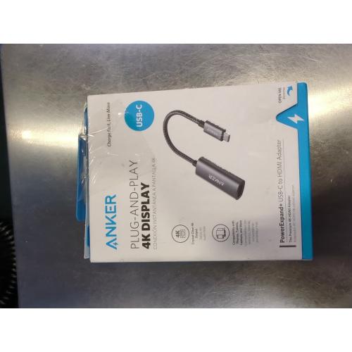 Anker Plug and Play 4k display USB-C to HDMI adapter