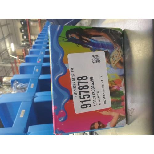 4 Pack PARTY GOAT Instant Slime Powder for Slime Games & Color Runs, Bulk 4 Color Kit, 40 Gallons