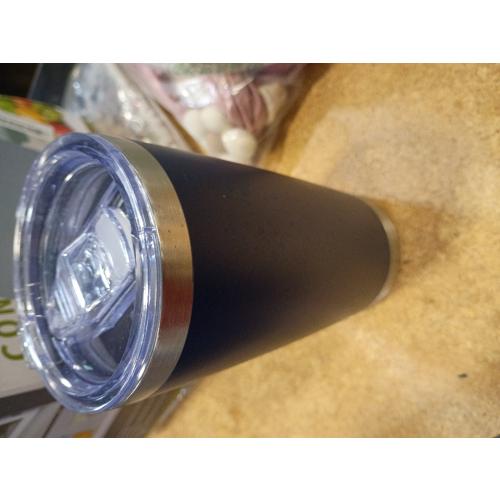 20oz Tumbler with Lid Stainless Steel Insulated Tumblers Travel Coffee Tumbler Bulk Double Wall Vacuum Insulated Water Cup Christmas Gifts for Women Men Her Him Home Office (Navy Blue, 1pack)