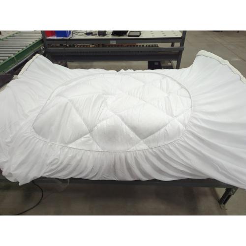 Amazon Basics Hypoallergenic Quilted Mattress Topper Pad, 18 Inches Deep, Twin, White