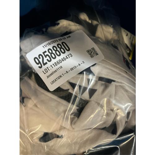 Size M Couples Matching Christmas Jumpsuit for Adults Printed Zipper Fleece Pajamas Hoodie Women Men Holiday Pocket Sleepwear