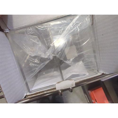 Clear Makeup Brush Holder Organizer Acrylic 6-Slots Cosmetic Brushes Storage Organizer for Vanity Countertop