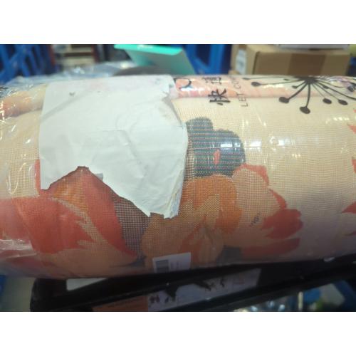 Boho Throw Blanket for Bed 90”x98”, 100% Cotton Woven Blanket for Couch Sofa, Ultra Soft 4-Layer Muslin Quilt with Floral Printed, Farmhouse Bed Blanket/Cover for Living Room Decor