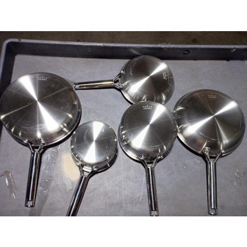GreenPan Prism 10pc Hybrid Stainless Steel and Ceramic Nonstick Cookware Set