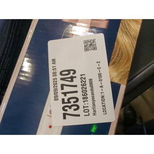 Conair Double Ceramic 3 Barrel Curling Iron, Hair Waver, Create Beachy Waves, Long-Lasting Natural Tight Waves for all Hair Lengths, White / Rose Gold