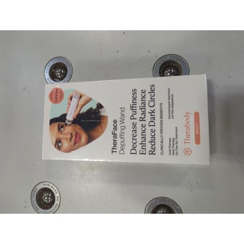 White Therabody TheraFace Depuffing Cold & Heat Facial Treatment Wand - White