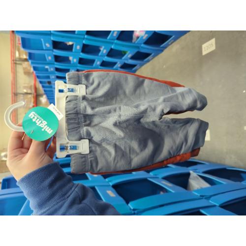 Mighty Goods Size 6M 2-Pack Joggers in Tradewinds/Orange Mango