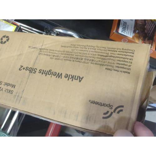 Color Black Sportneer Ankle Weights Wrist Weights Pair of 1/2/4/6/10 LBS for Men Women Kids Strength Training Wrist and Ankle Weights Set with Reflective Strips for Dancing Running Walking Fitness Workout Gym