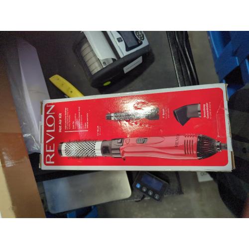 Revlon RV440CN5 1 in. and 1-1/2 in. 1200-Watt Shine Enhancing Hot Air Kit (Retail: $19.00)