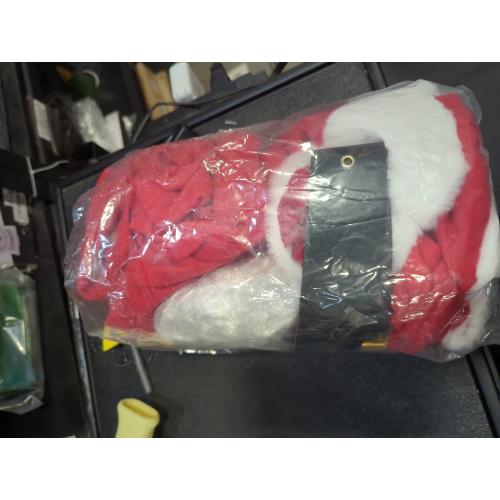 XS Boys Santa Claus Costume, Children's Santa Costume, Kids Xmas Santa Suit Christmas Outfit for Halloween Cosplay