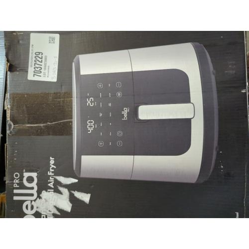 Silver and Black SmartCrisp 8QT Digital Air Fryer