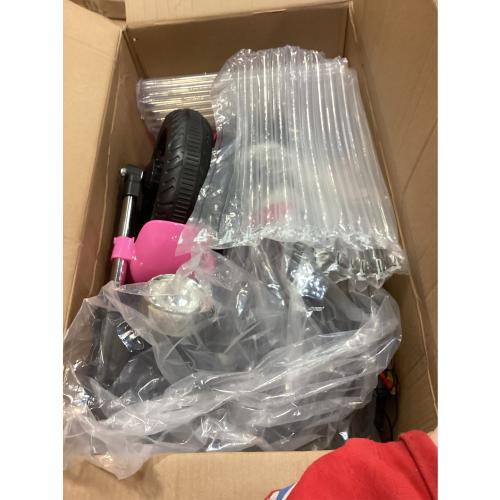 Kids Motorcycle, 12V Battery Powered Electric Motorcycle, 3-Wheel Ride On Motorcycle w/Training Wheels, Reverse, Headlight, Horn, Music, Ride On Toy for Kids Toddler Boys Girls Ages 3-5 Years (Pink