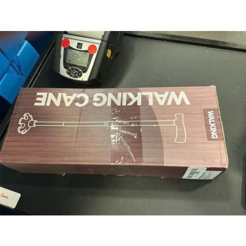 Canes for Women & Men, Walking Cane for Stability, Adjustable Folding Cane for Seniors - Lightweight Collapsible Walking Sticks with Non-Slip Base & T-Handle(30-36 Inch)