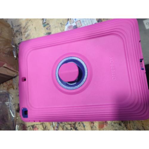 OtterBox Made for Kids Case for iPad 7th, 8th & 9th Gen (10.2 Display - 2019, 2020 & 2021 Version) with Kickstand & Car Headrest Mount Holder - (Empowered Pink)