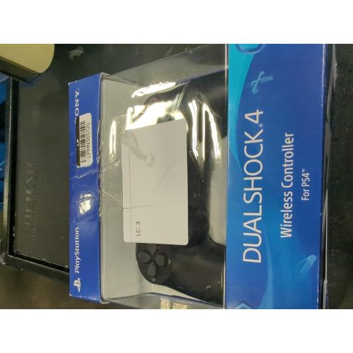 DualShock 4 Wireless Controller for PlayStation 4 - Jet Black (Renewed)