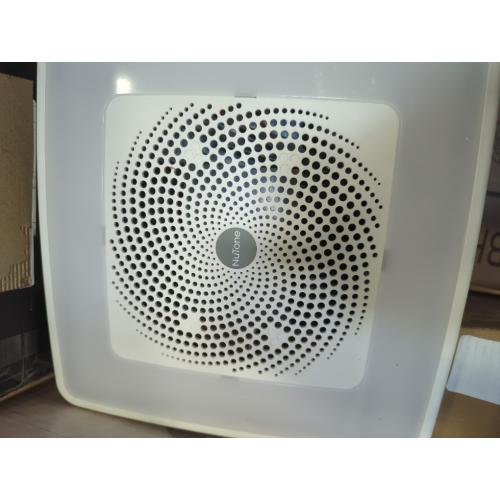 Broan-NuTone ChromaComfort Bathroom Exhaust Fan with Bluetooth Speaker, Powerful 110CFM/1.5 Sones, 24-color LED Light, SPK110RGBL, Wall Switch