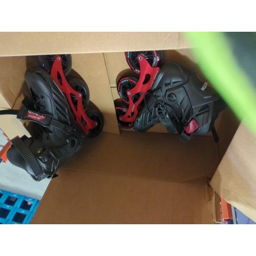Size 40....2PM SPORTS Torinx Green Boys Adjustable Inline Skates, Fun Beginner Roller Skates for Kids, Youth, Girls, Men and Women