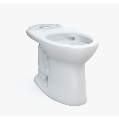 Elongated TORNADO FLUSH® Toilet Bowl Cotton White