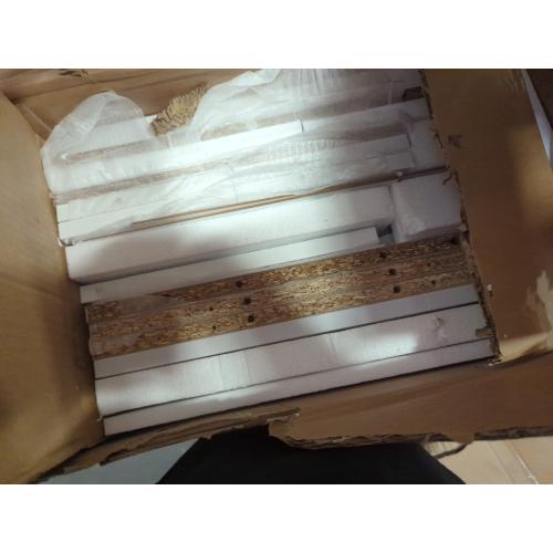 Color White  Size 64.2H Kitchen Pantry with Microwave Shelf, Cabinets and 4 Drawers, White