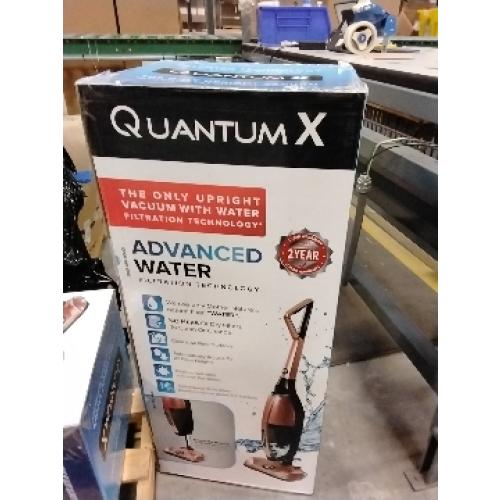 Quantum X Upright Water Filter Vacuum — The Best Bagless Household Vac Cleaner with Water & MicroSilver Filtration to Clean Wet & Dry Messes - Pet, Dog Hair & Toddler Spills on Carpet & Hardwood Floor