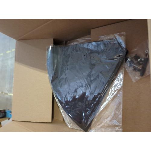 Fun Memories Corner Shelf Wall Mount, Floating Corner Shelves, Set of 2 Corner Wall Shelf Organizer, Rustic Wood Wall Storage Display Shelves for Living Room Bedroom Bathroom Kitchen, Classic Black