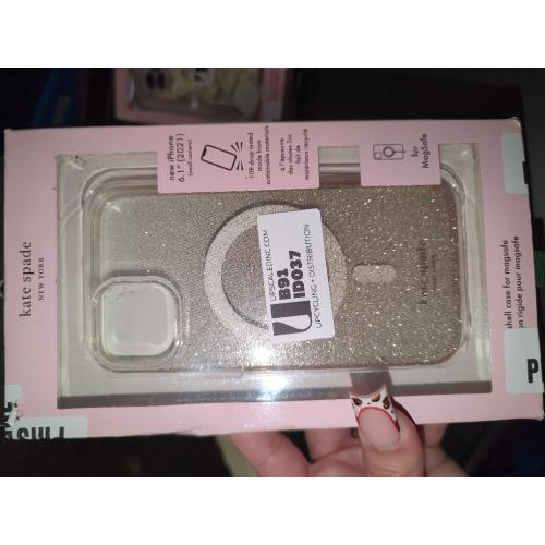 Kate Spade Magsafe Hardshell Case for iPhone 13 - Champagne ( Refurblished )