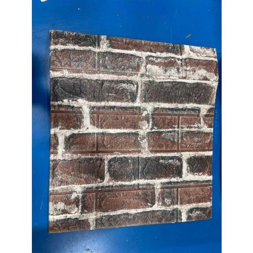 Tinlade 40 Pcs, 3D Wall Panels Peel and Stick Foam Brick Wallpaper Printable Faux Brick Wall Panels Decorative Self Adhesive Tiles Waterproof(Red Brick)