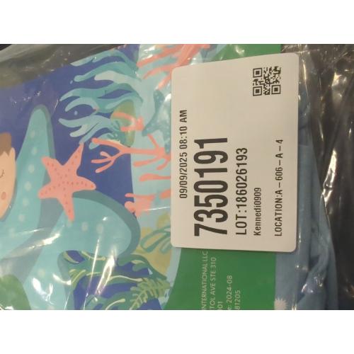 3-6 Months Blue GROWNSY Transitional Swaddle Sleep Sack 3-6 Months, Starfish Design Baby Swaddle Sack, Dual-Zipper for Easy Diaper Changes, Proper Hip Development & Openable Foot Button, 12-20lbs, Blue