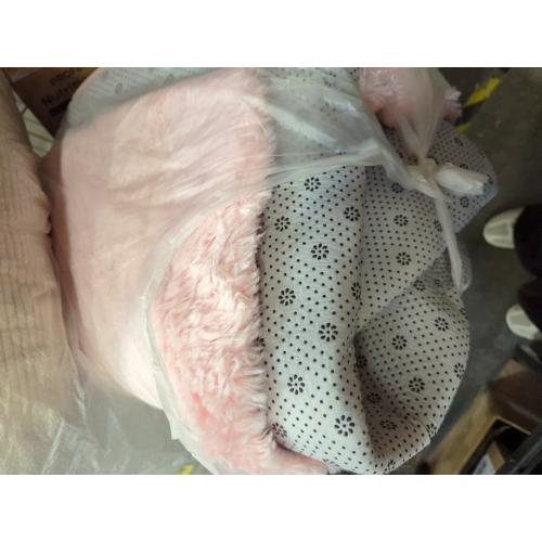 Pink Fluffy 4x6 Area Rugs for Bedoom Girls, Soft Washable Fuzzy Furry Shag Rug for Kids Room, Nursery, Dorm Decor, Cute Plush Carpet for Baby Toddler