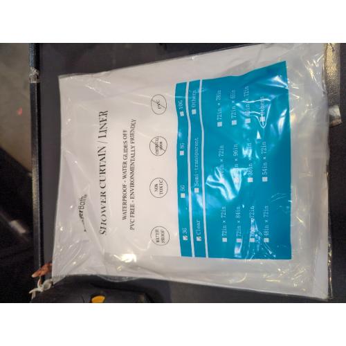 Clear AmazerBath Extra Long Shower Curtain Liner, Clear Shower Curtain Liners 96 Length, 72x96 Plastic Shower Curtain Liner, Cute PEVA Tall Shower Liner, Bathroom Shower Curtain Liners with 3 Magnets