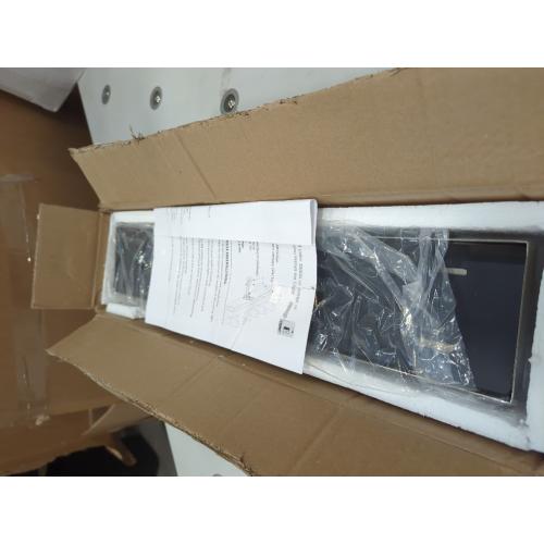 Stainless steel color 4-Light LED Vanity Light Fixture  - Modern Bathroom Lighting, Over Mirror Illumination | Multicolor Temperature 3000K/4000K/6000K | Stylish Bathroom Dec