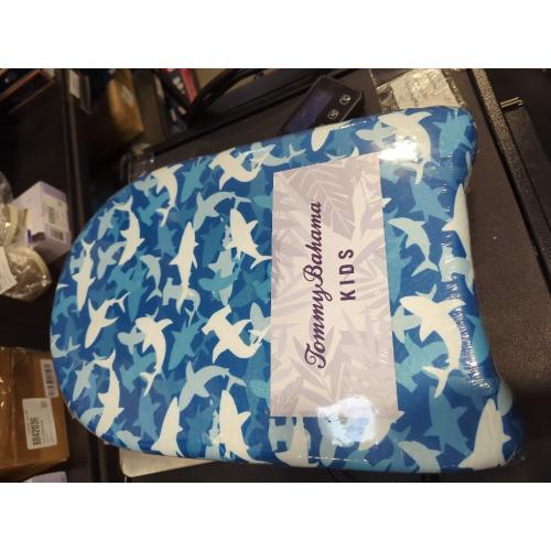 Tommy Bahama Junior Kickboard Buoy for Youth Children & Toddlers Swimming Aid & Exercise Training Board for Kids to Learn to Swim with Kick Boards in Pool BPA Free Shark