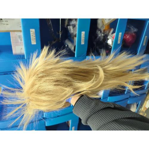 Topcosplay 70s 80s Wig for Women Men Couples Halloween Costumes Wig Rocking Punk Rocker Mullet Wig Blonde