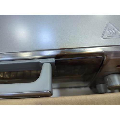 BLACK DECKER Crisp 'N Bake Air Fry Countertop Convection Toaster Oven, Medium Capacity, 4-Slice, 5-in-1, Fits 9” Pizza, 30-Min Timer, Bake, Broil, Air Fry, Toast, Keep Warm, Stainless Steel