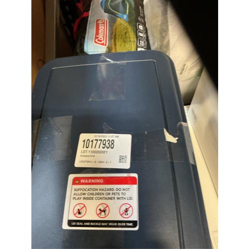 33 Qt. Airtight Pet Food Storage in Navy