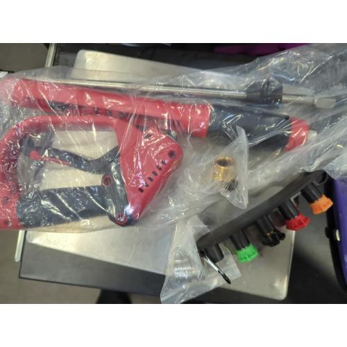 Tool Daily Deluxe Pressure Washer Gun, with Replacement Wand Extension, 5 Nozzle Tips, M22 Fitting, 40 Inch, 5000 PSI