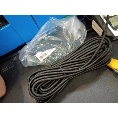 Baiann 3/16 Inch Elastic Cord Shock Marine Grade Black 30FT Bungee Stretch for DIY Projects, Tie Downs - UV and Weather Resistant, Long-Lasting Stretch Round Elastic String