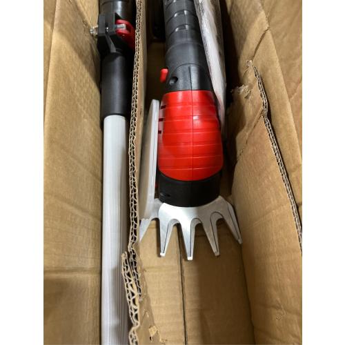 MZK 2-in-1 20V Pole Mini Hedge Trimmer & Grass Shear, 13ft Reach, Electric Hedge Trimmer with Extension Pole, Multi-Angle for Garden, Lawn( Missing Battery and Charger )