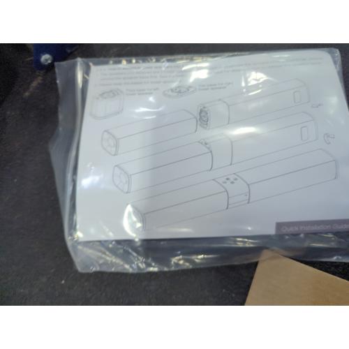 Sound Bar for Smart TV, 80W Soundbar with Four Woofers, Dual Horn Tweeters, 2.0 Channel TV Speaker, 2 in 1 Detachable Design, BT/ARC/AUX/Optical Connection, Surround Sound System for TV