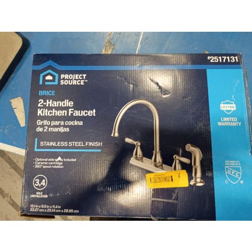 2 - Handle Kitchen Faucet