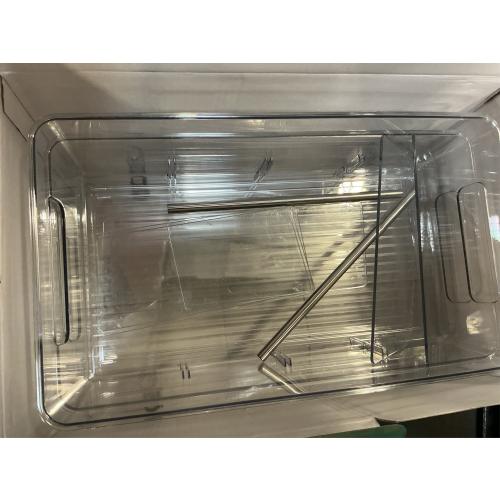 HIHEGD 2 Tier Bathroom Storage With Dividers, Clear Under Sink Pull Out Organizer for Kitchen Pantry, Medicine Cabinet